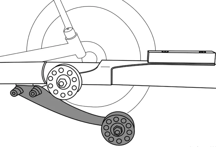 TerraTrike TT000867 Chain Gobbler 3 - mount on quick