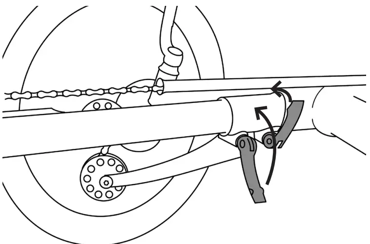 TerraTrike TT000867 Chain Gobbler 3 - release levers
