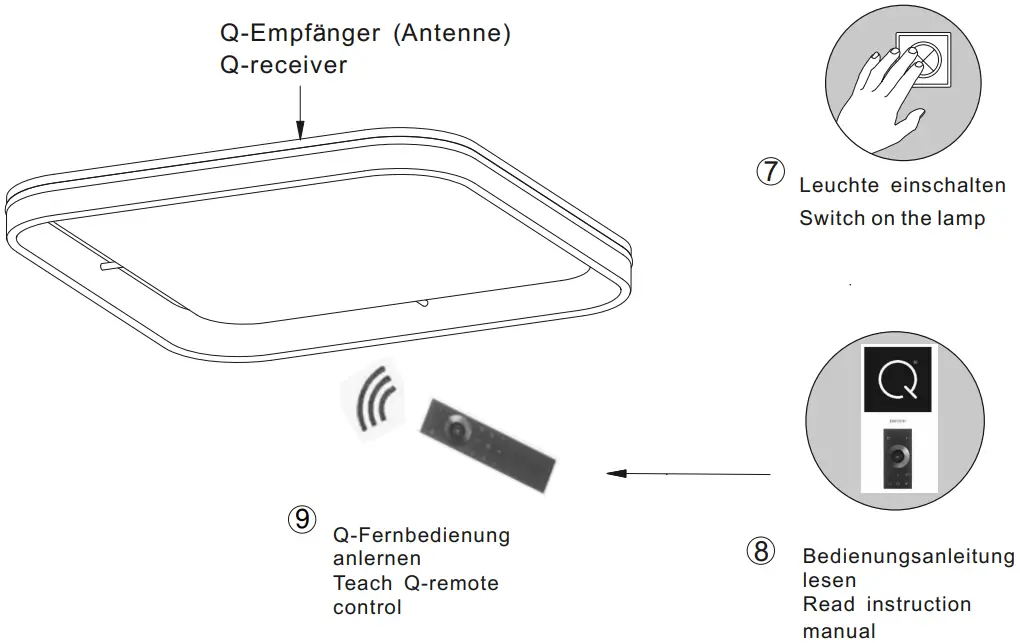 Q-remote control manual