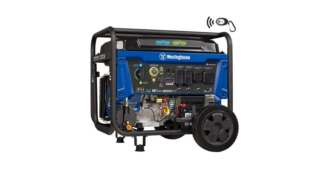 Westinghouse Wgen9500dfc Dual Fuel With Co Sensor User Guide