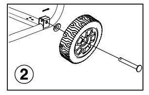 Westinghouse WGen9500DFc Dual Fuel with CO Sensor - wheels