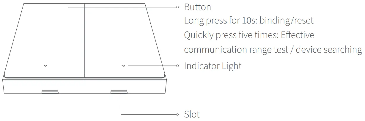 Aqara H1 Double Rocker Wireless Remote Switch - FIG 1