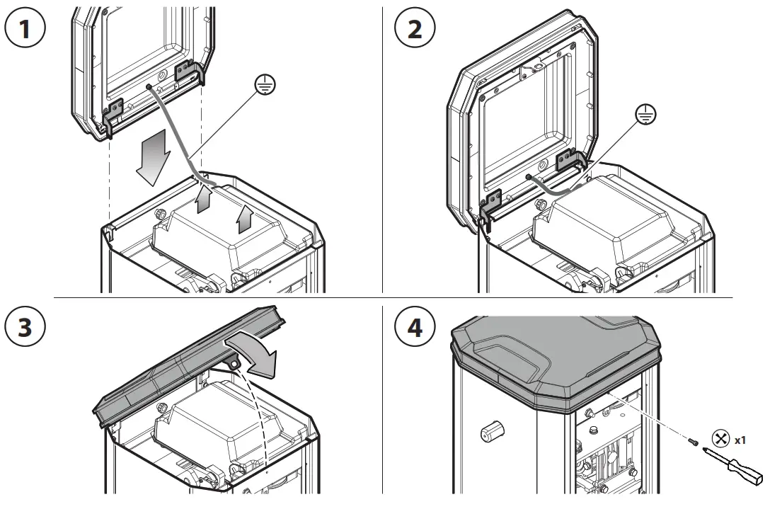 BFT CROWN RGB Maxima Ultra 36 Top cover - Fig