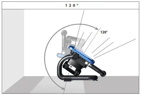 Gude LS 18-0 LED Spotlight Battery - 3