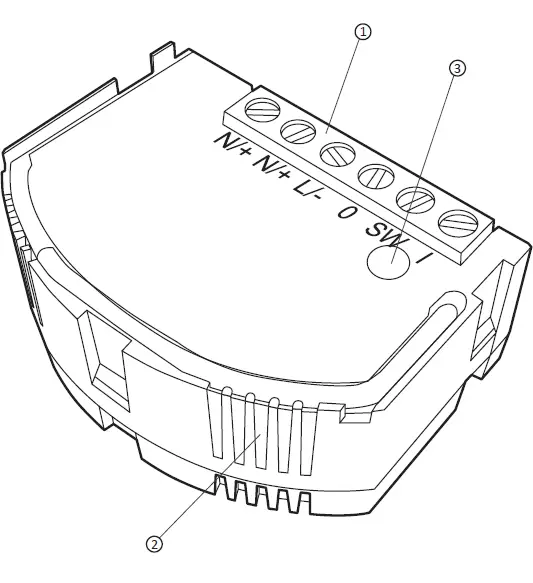 AURATON Switch ONE 1 Channel Executive Module fig (2)