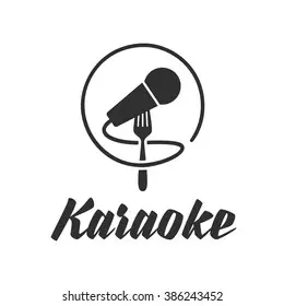 Logo Template Karaoke Stock Vector Microphone Stock Vector (Royalty Free) 386243452 | Shutterstock