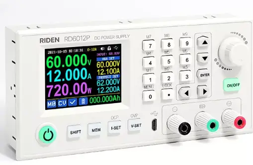 Riden RD6012P-W Digit Dual Range Converter 60-V