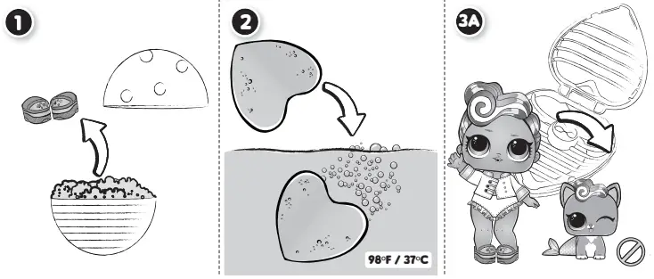 L-O-L -SURPRISE-577430C3-Color-Change-Bubbly-Surprise-Orange-with-Exclusive-Doll-and-Pet-fig-1