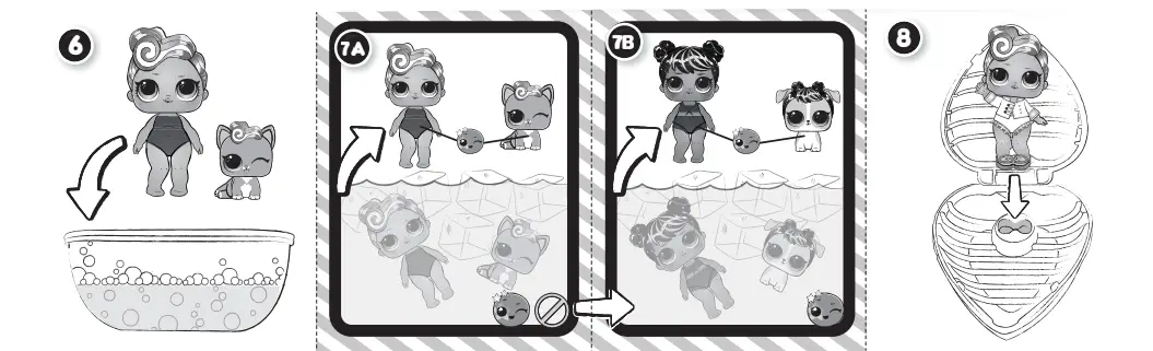 L-O-L -SURPRISE-577430C3-Color-Change-Bubbly-Surprise-Orange-with-Exclusive-Doll-and-Pet-fig-3