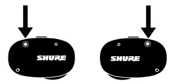 SHURE Aonic Free True Wireless Sound Isolating Earphones-LED indicators