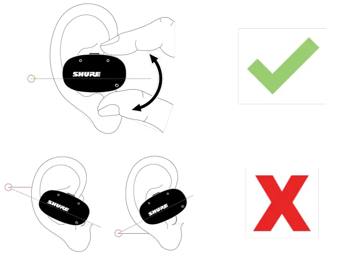 SHURE Aonic Free True Wireless Sound Isolating Earphones