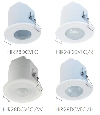 HYTRONIK HIR28DCVFC Flush Mount PIR Motion Sensor