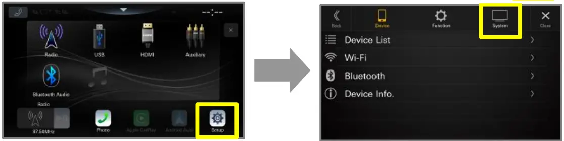 ALPINE iLX F905D USB Device - Figure 3