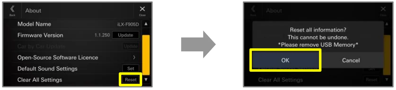 ALPINE iLX F905D USB Device - Figure 9