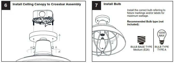 QUOIZEL QP5357MBK Darmody 1 Light 17 Inch Matte Black Pendant Ceiling Light - INSTALLATION 4