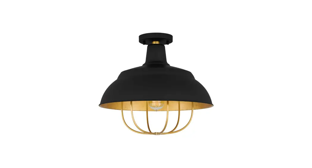 Quoizel Qp5357mbk Darmody 1 Light 17 Inch Matte Black Pendant Ceiling Light Installation Guide