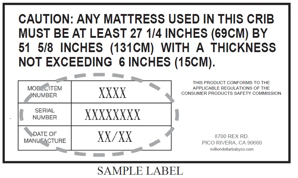 DAVINCI 4301 Autumn 4-in-1 Convertible Crib 14