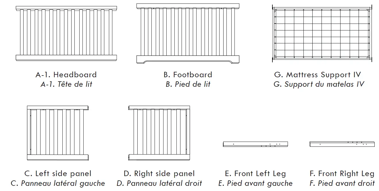 DAVINCI 4301 Autumn 4-in-1 Convertible Crib 2