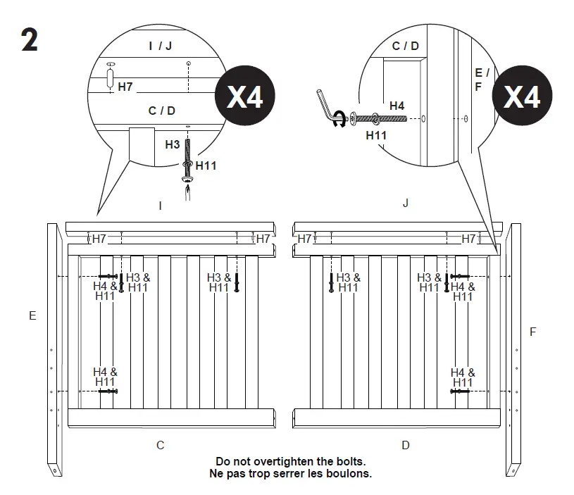 DAVINCI 4301 Autumn 4-in-1 Convertible Crib 7