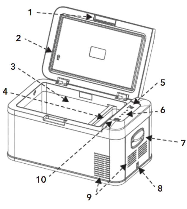 mesti MCC-25 DC Cool Box Compressor - Features