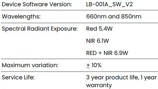LUMEBOX LB-001A Red Light Therapy Device-7