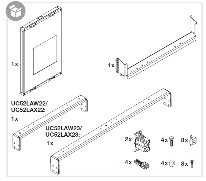hager-UC52LAW23-Univers-N-HC-Kits-Instruction-FIG-1