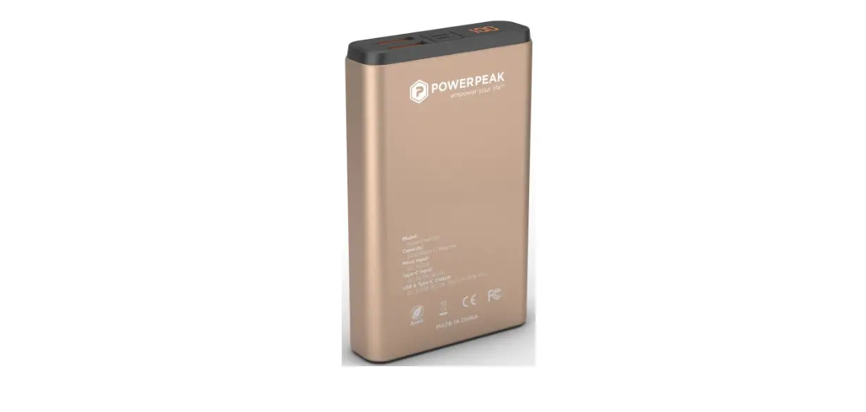 Power Peak 2a9ag-pppbql Portable Charger User Guide Power Peak 2a9ag-pppbql Portable Charger User Guide