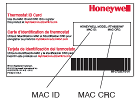 Honeywell RTH9580WF1005-W1 Programmable Color Touch Thermostat 17