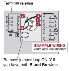 Honeywell RTH9580WF1005-W1 Programmable Color Touch Thermostat 6