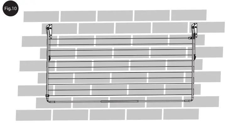 Hills FD45616 Single Folding Frame Clothesline - Figure 2