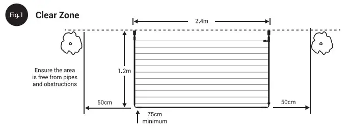 Hills FD45616 Single Folding Frame Clothesline - Figure 7