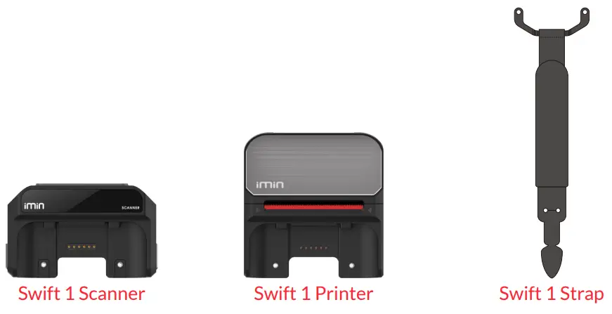 imin Swift 1 Series Smart POS Device - Optional accessories
