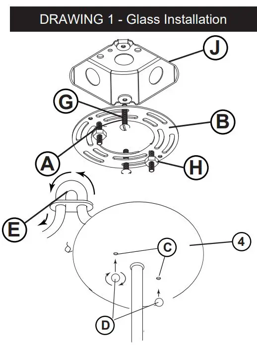 HINKLEY 83017 Pendant Light Instruction Manual - Mounting Instructions