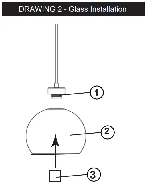 HINKLEY 83017 Pendant Light Instruction Manual - Mounting Instructions