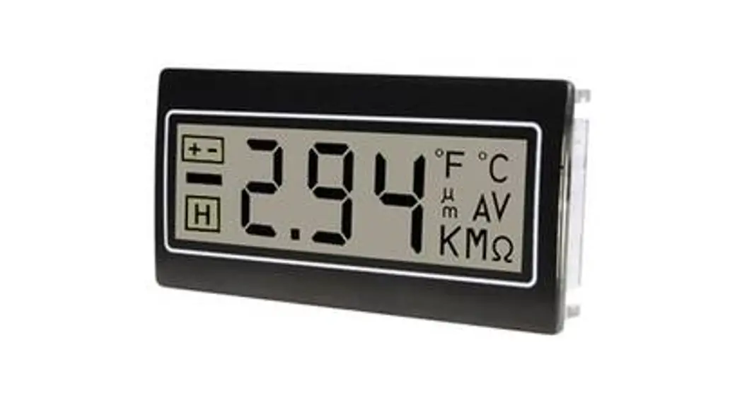 Tde Instruments Dpm961 Panel Mount Digital Multimeters Instruction Manual Tde Instruments Dpm961 Panel Mount Digital Multimeters Instruction Manual