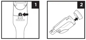 Shark UV480 Series Shark CH901C/CH951C UltraCyclone Pro Cordless Handheld Vacuum User Manual