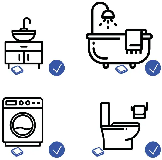 U PROX Wireless Water Leak Detector - INSTALLATION 1