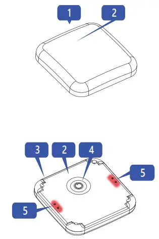 U PROX Wireless Water Leak Detector - WIRELESS WATER LEAK DETECTOR