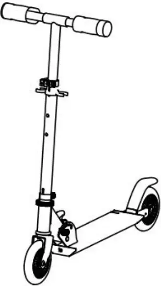 SUOTU Foldable Kids Scooter-fig1