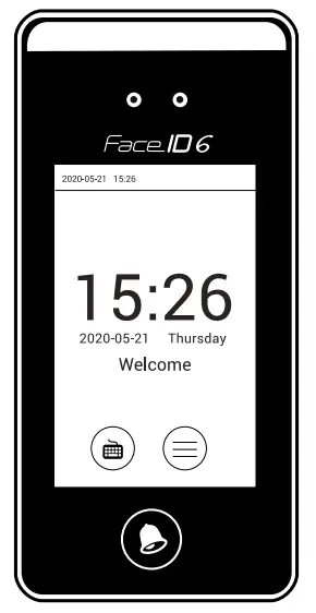 FINGeRTEC Face ID 6 Hybrid Face Recognition Access Device