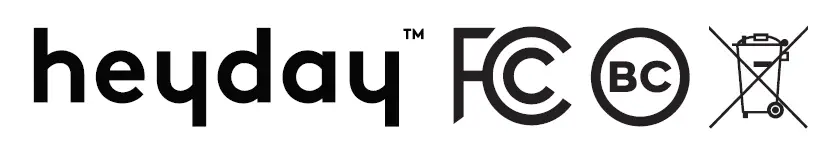 heyday Portable Bluetooth Speaker Instruction Manual