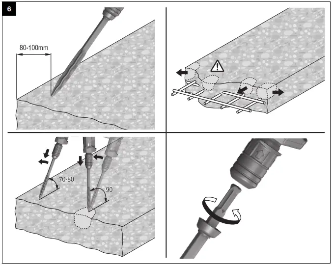 HILTI TE 2000 AVR Corded Demolition Hammers and Breakers - Figure 4