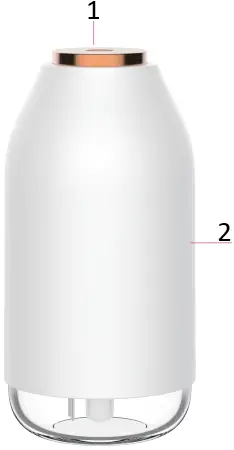 multitasky Spa Designer Humidifier Lamp A01