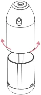 multitasky Spa Designer Humidifier Lamp A02