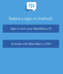 BlackBerry BBM Enterprise Administration Guide for the Enterprise Identity Console