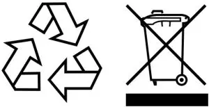 Recycle and Dustbin Icon