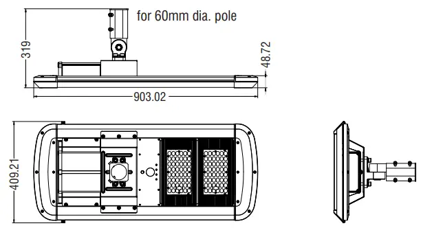 Xmart STL 7 I Street Light - Model