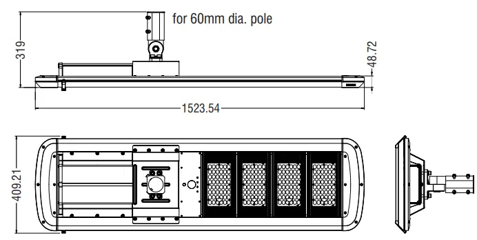 Xmart STL 7 I Street Light - Model2