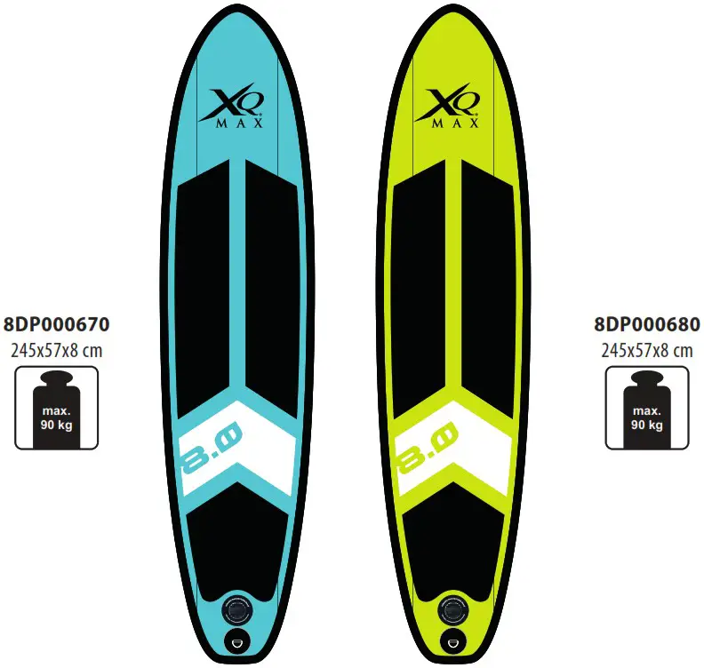 XQ MAX 8DP000670 Surf Sup Inflatable board