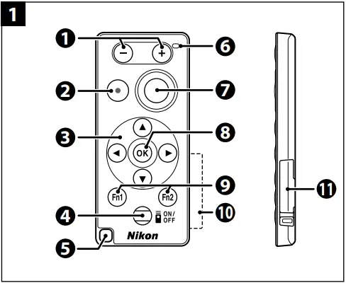 Nikon L7-ML Remote Control 1